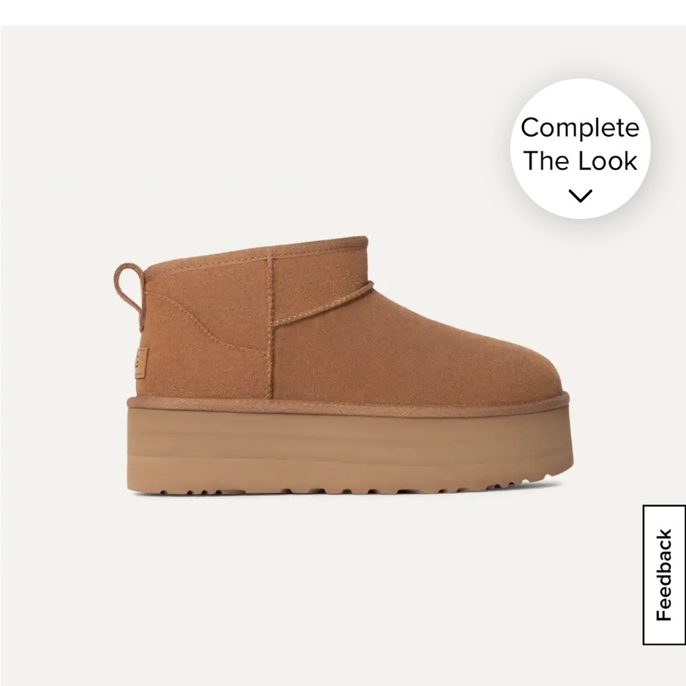 UGG Women's Tan Platform Shoes